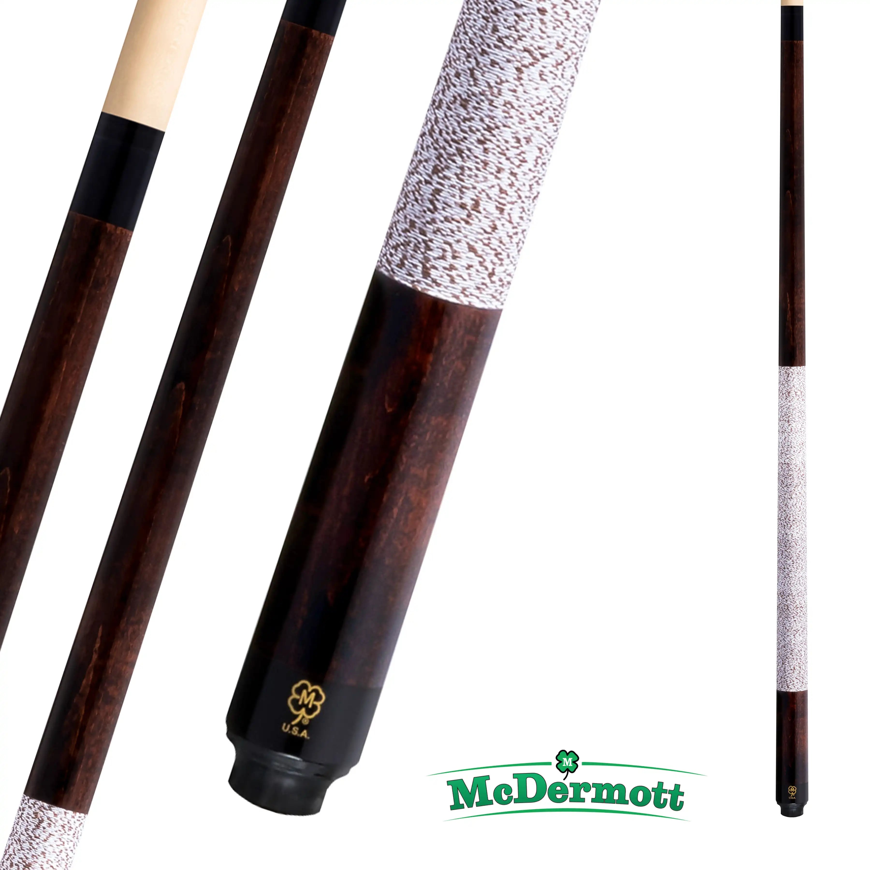 BAGUETTE DE BILLARD MCDERMOTT GS-SERIES GS13 BRUN FONCÉ 12.5MM 19OZ