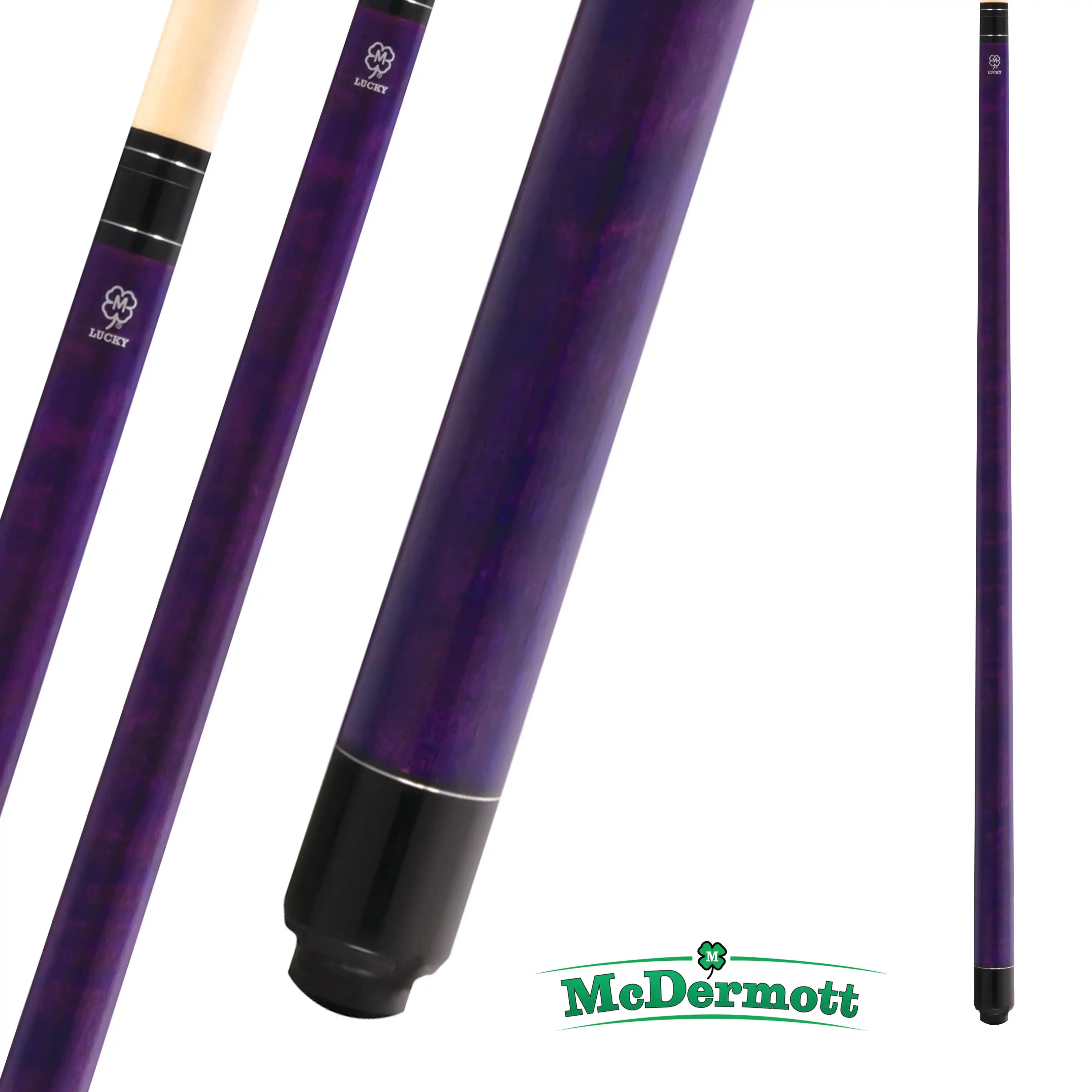 BAGUETTE DE BILLARD MCDERMOTT LUCKY SERIES L69 MAUVE 13MM 19OZ