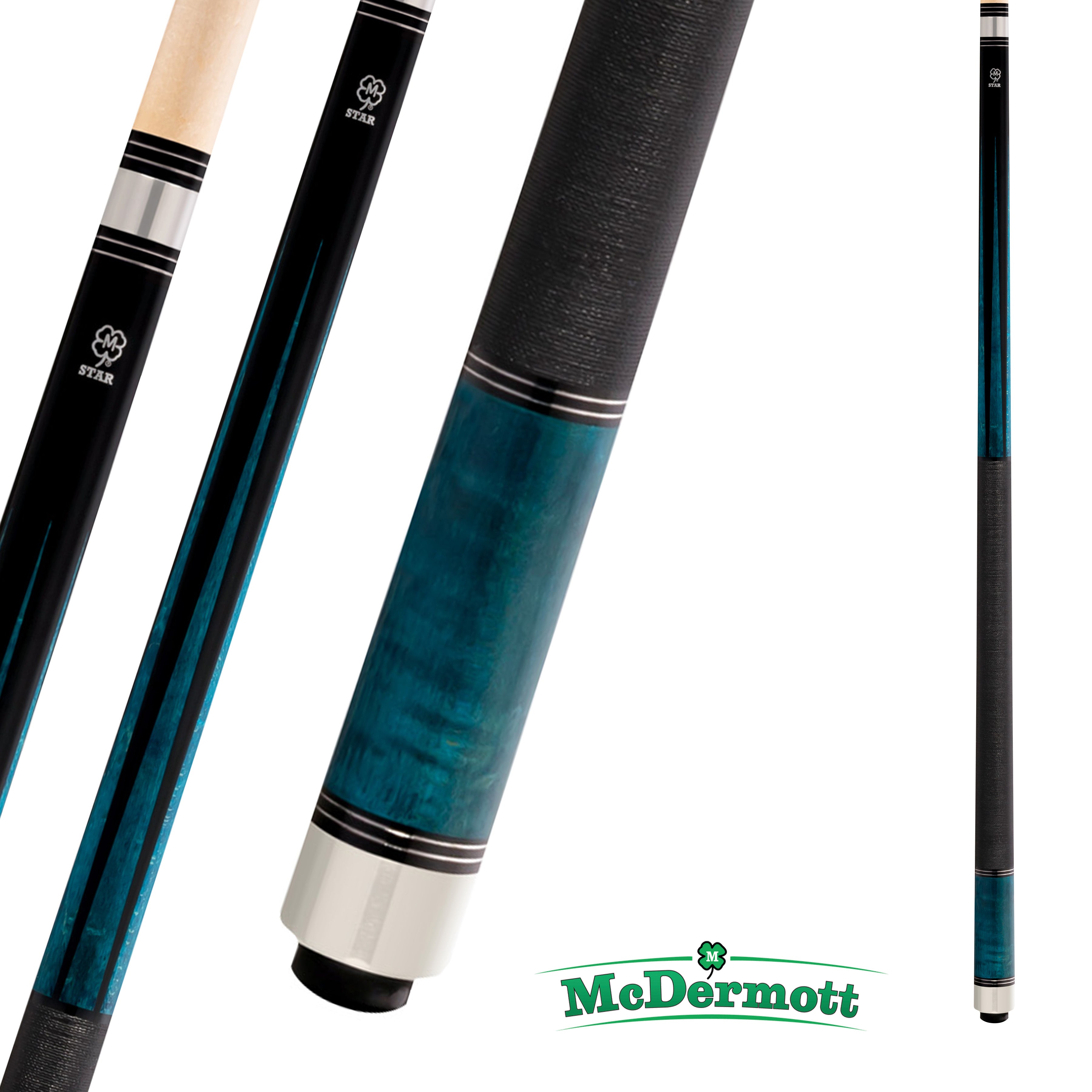 BAGUETTE DE BILLARD MCDERMOTT STAR SERIES S74 BLUE 13MM 19OZ