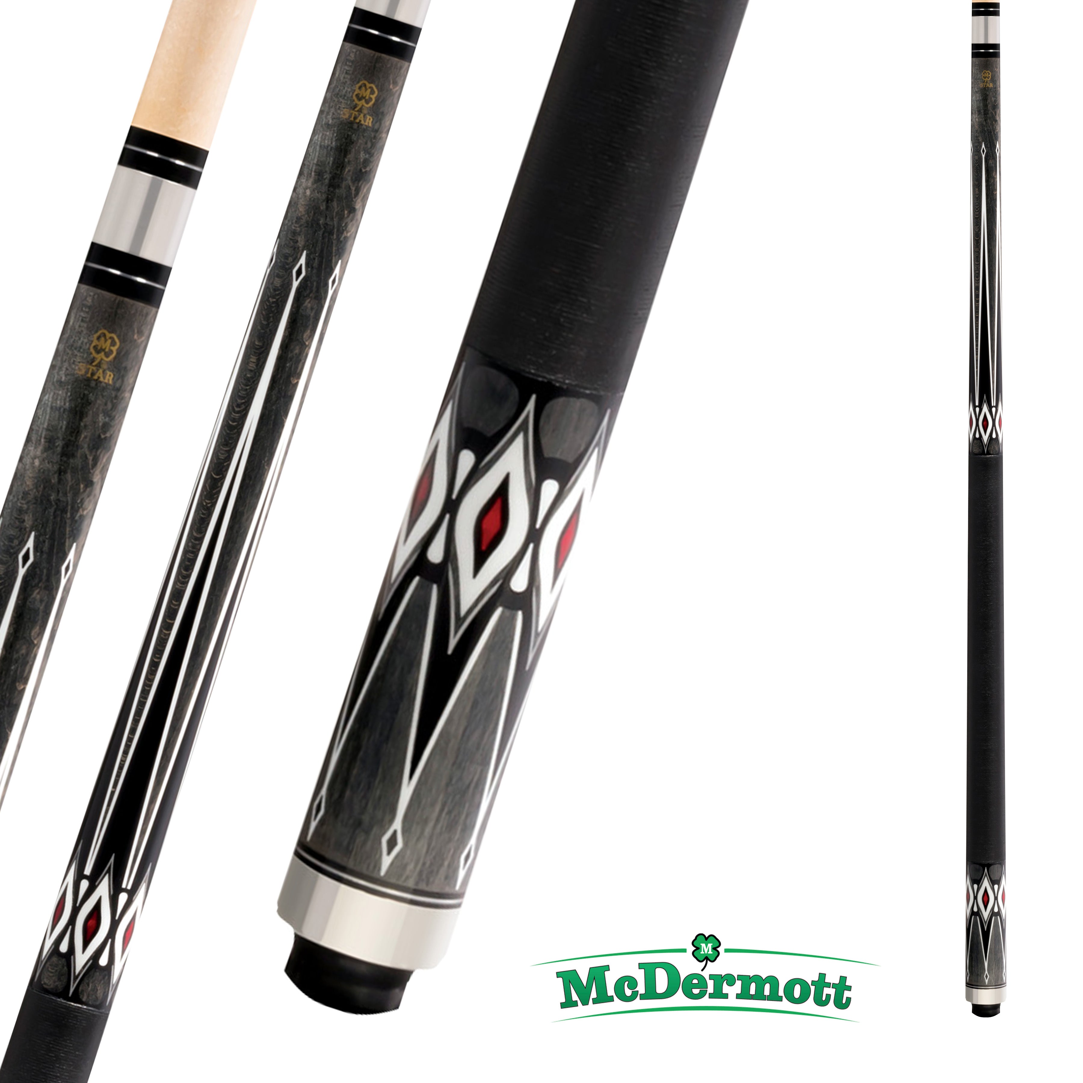 BAGUETTE DE BILLARD MCDERMOTT STAR SERIES S13 GRIS 13MM 19OZ