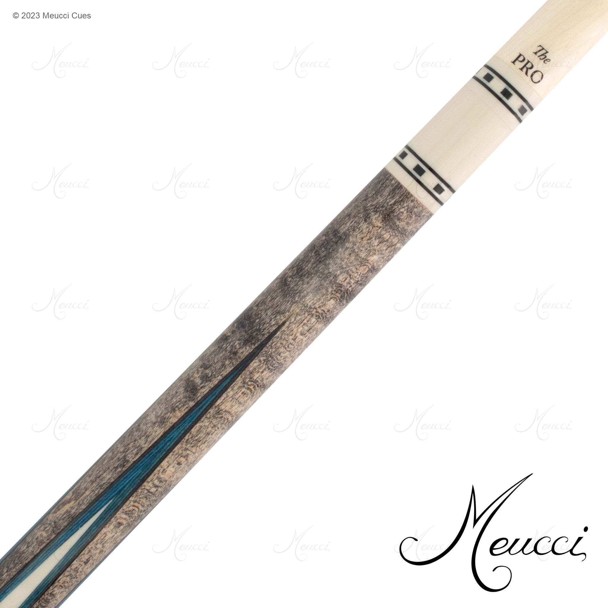 BAGUETTE DE BILLARD MEUCCI ECONOMY CURE 7 BLEU 19OZ 12.5MM