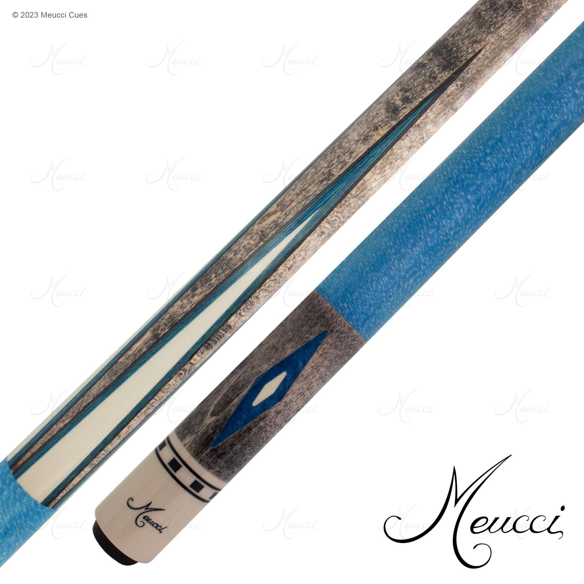 BAGUETTE DE BILLARD MEUCCI ECONOMY CURE 7 BLEU 19OZ 12.5MM
