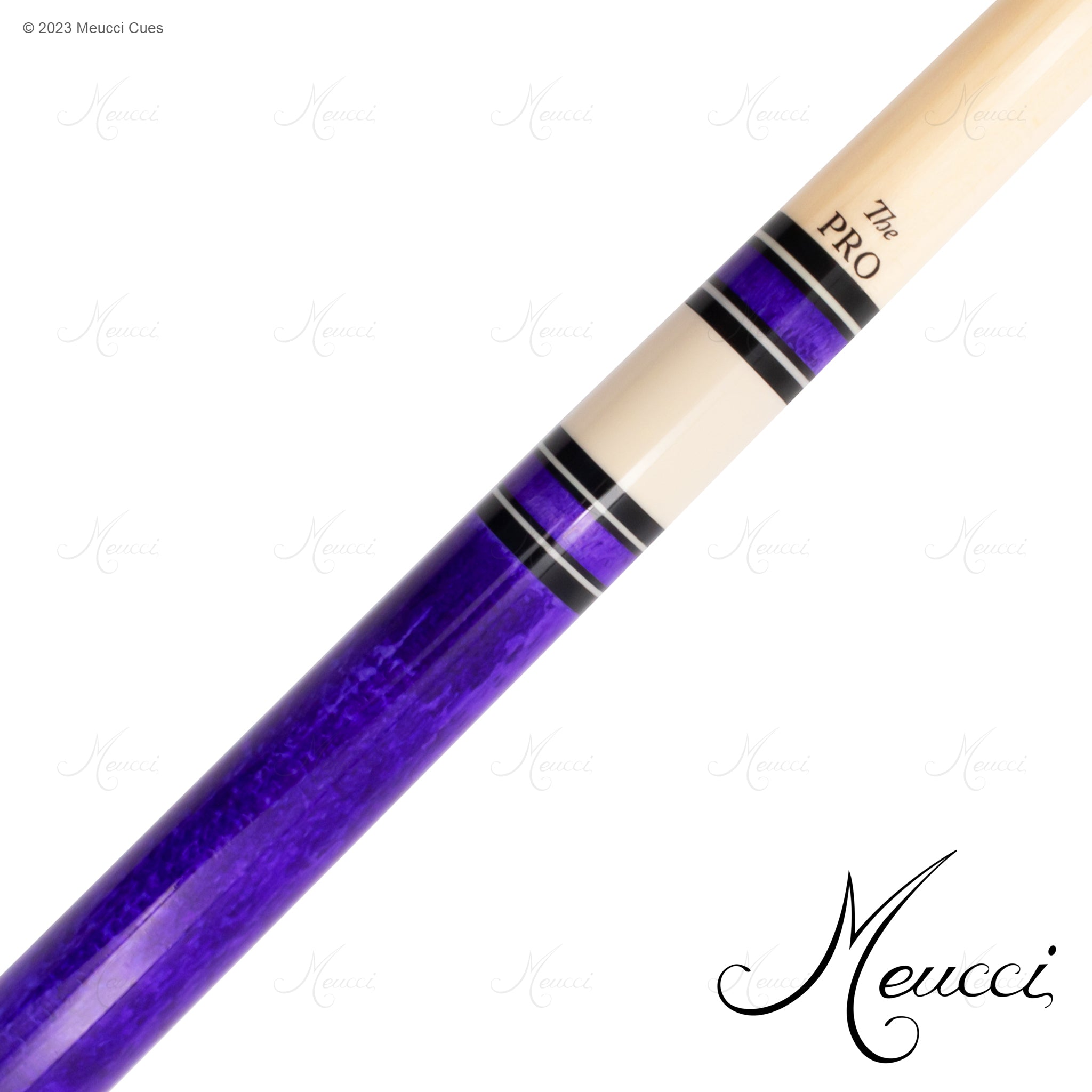 BAGUETTE DE BILLARD MEUCCI LUMINOUS SERIES MAUVE 12.5MM 19OZ