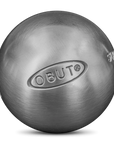 ENSEMBLE DE 3 BOULES PÉTANQUE OBUT SUPERINOX D:72MM P:710GR S:0