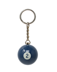 ARAMITH 1 3/8" NUMBERED BILLIARD BALL KEYCHAIN - LIMITED EDITION