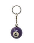 ARAMITH 1 3/8" NUMBERED BILLIARD BALL KEYCHAIN - LIMITED EDITION