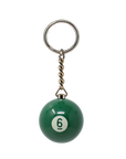 ARAMITH 1 3/8" NUMBERED BILLIARD BALL KEYCHAIN - LIMITED EDITION