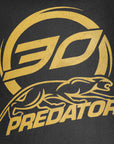 PREDATOR ROADLINE BLACK AND GOLD HARD POOL CUE CASE - 2B/4S