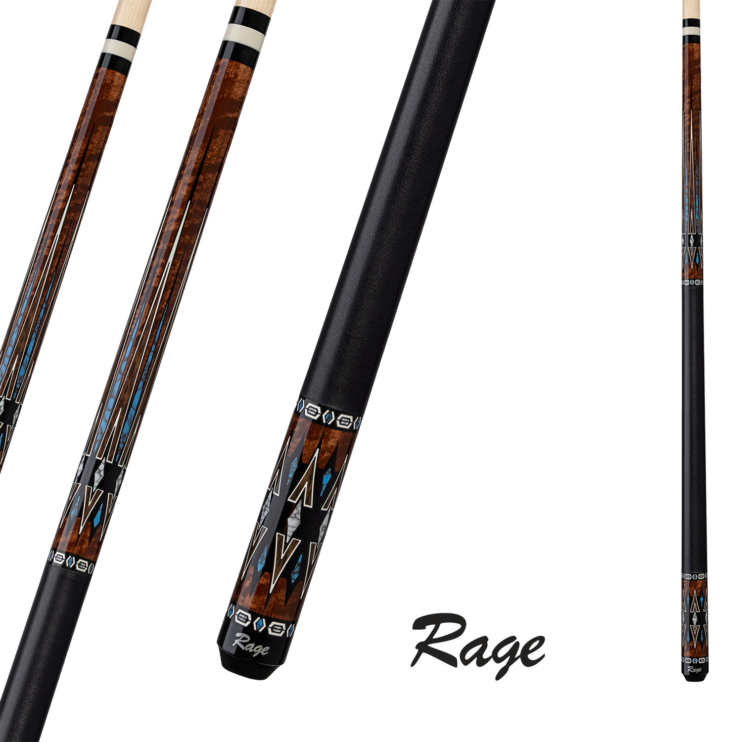 BAGUETTE DE BILLARD RAGE AMANDE CENTRAL 19OZ 13MM
