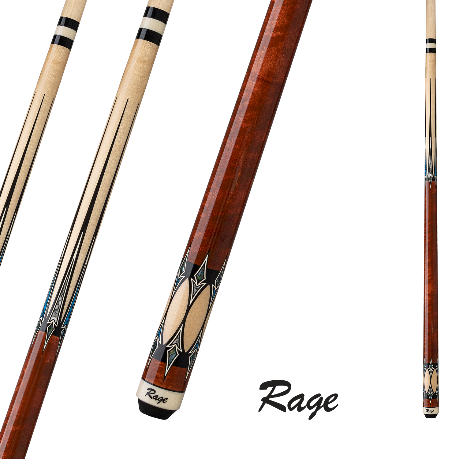 BAGUETTE DE BILLARD RAGE CINNAMON DREAM 13MM 19OZ