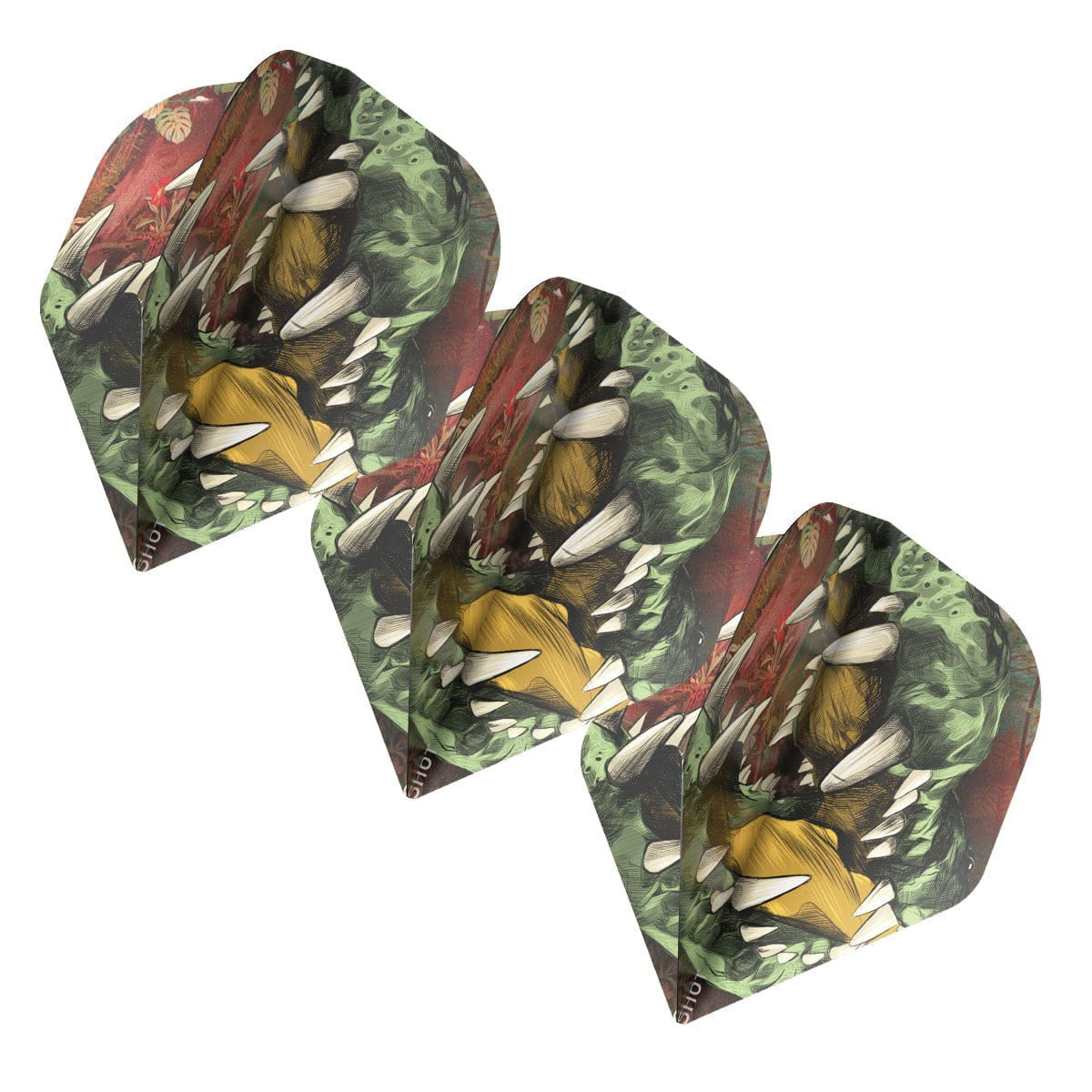 SHOT AMERICANA CHOMP - ENSEMBLE DE PLUMES DE DARD STANDARD