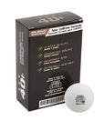 3-STAR MASTER SPEED BALLS IN 6 BLISTER BOX, WHITE BALLS