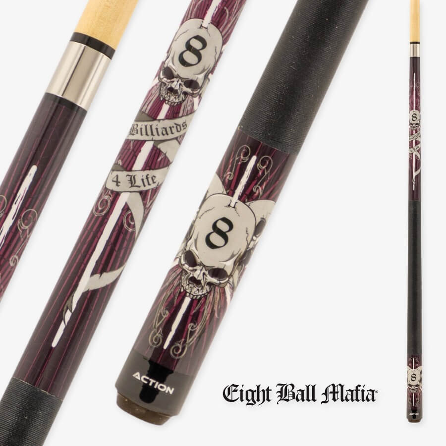 ACTION EIGHT BALL MAFIA - RED SKULL