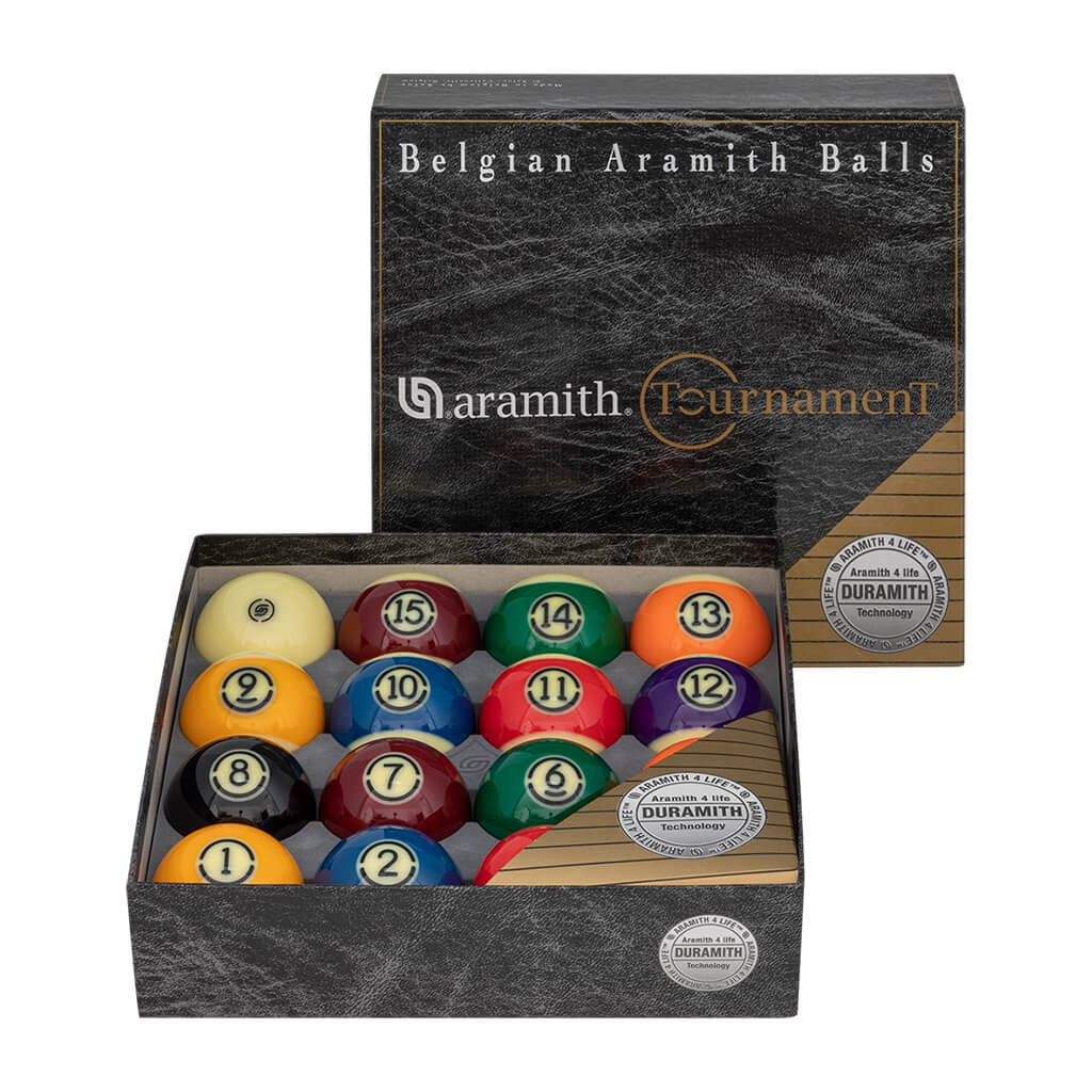 ARAMITH TOURNAMENT POOL BALL SET WITH DURAMITH™ TECHNOLOGY