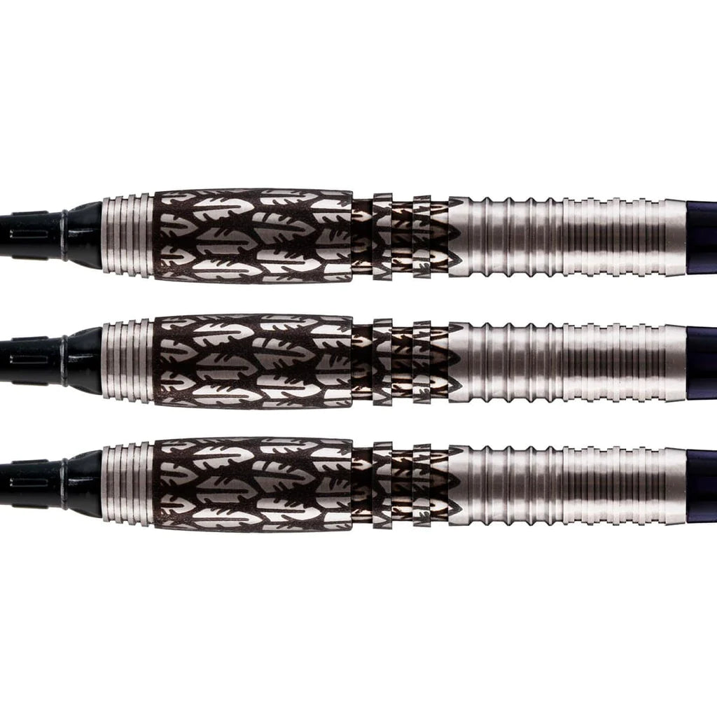 BIRDS OF PREY KITE SOFT TIP DART SET-80% TUNGSTEN BARRELS