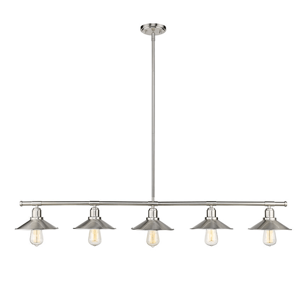 CASA LIGHTING FIXTURE BRUSHED NICKEL