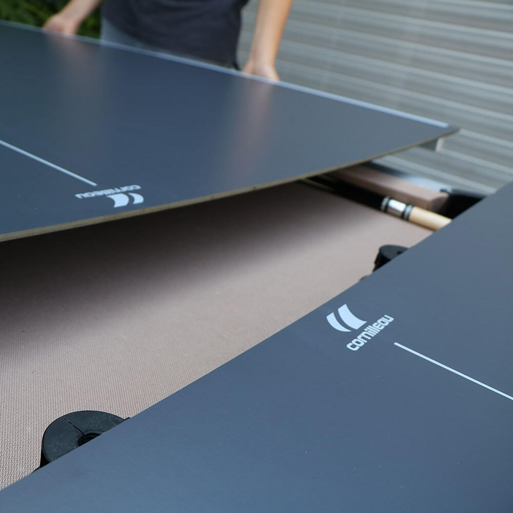 CORNILLEAU TURN2PING OUTDOOR PING PONG CONVERSION TOP - GREY