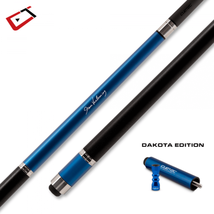 CUETEC CYNERGY SVB GEN ONE CUE - DAKOTA EDITION - SAPPHIRE BLUE 19OZ