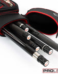 CUETEC PRO LINE 2X4 HARD CUE CASE - BLACK