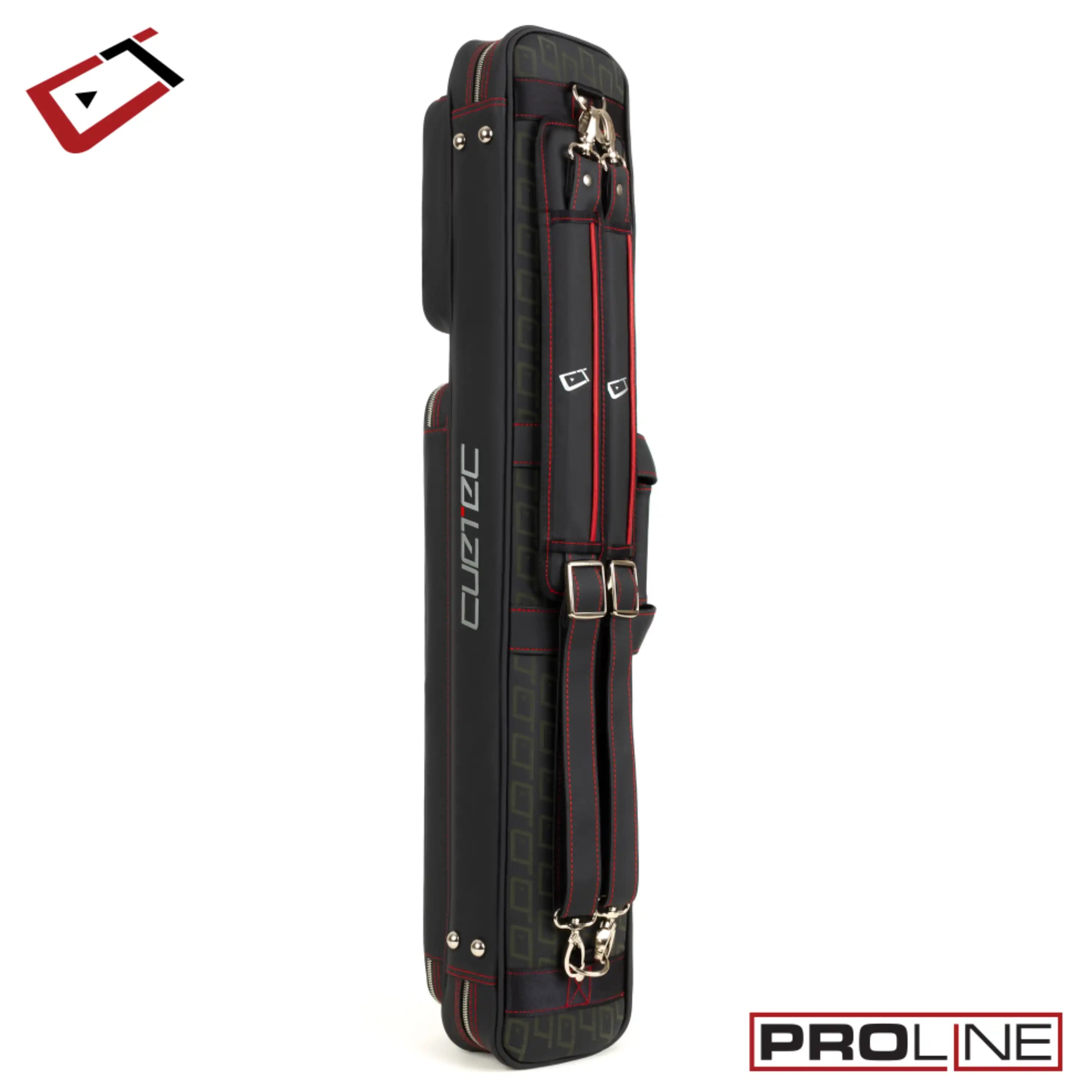 ÉTUI SOUPLE CUETEC POUR BAGUETTES DE BILLARD PRO LINE 4X8 - NOIR
