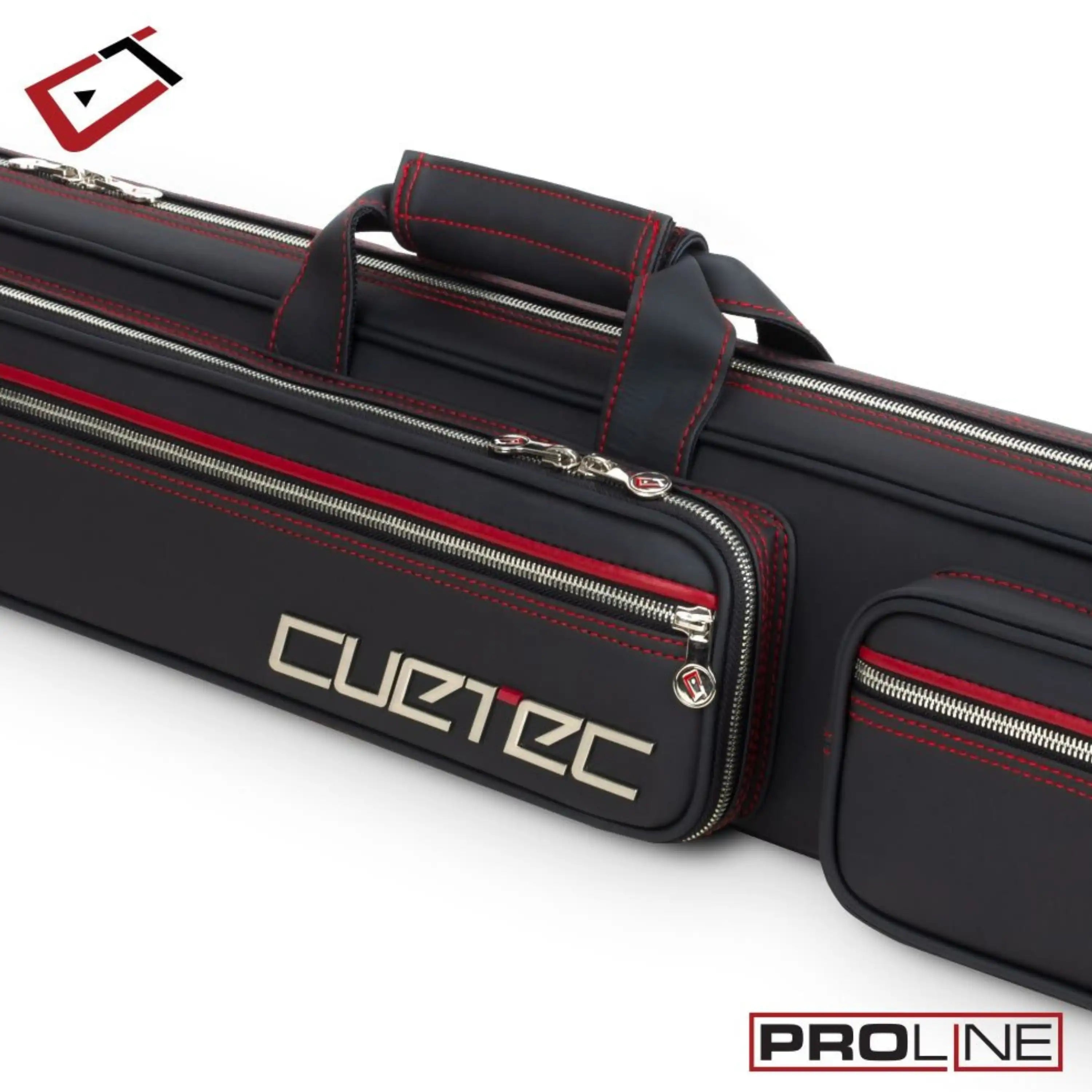 ÉTUI SOUPLE CUETEC POUR BAGUETTES DE BILLARD PRO LINE 4X8 - NOIR