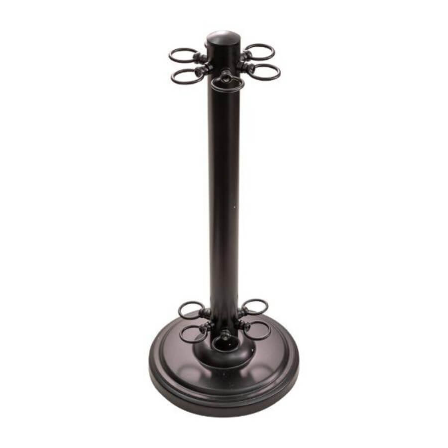 FLOOR CUE RACK 11 X 26 (6) - BLACK