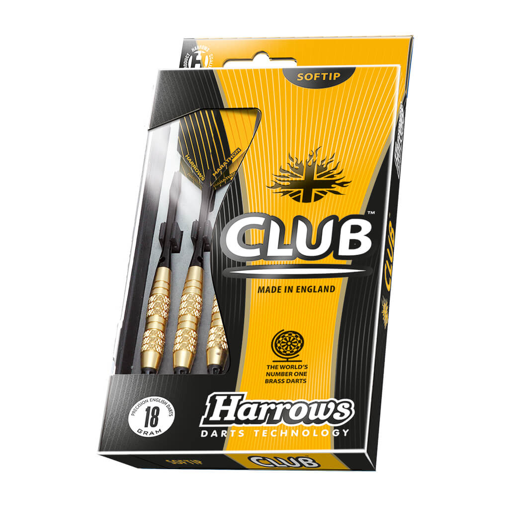 HARROWS CLUB BRASS SOFT TIP