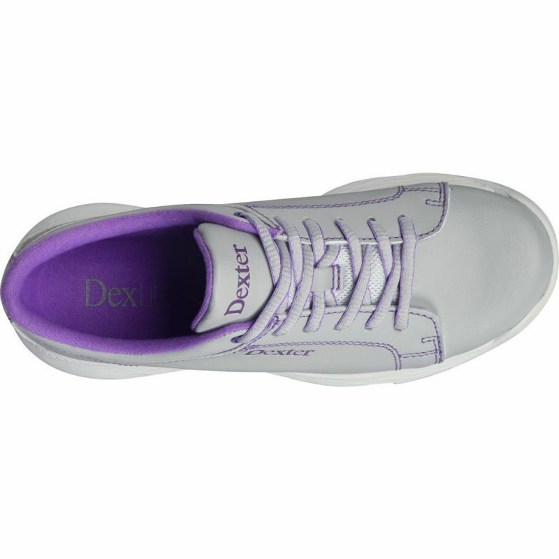 LADIES BOWLING SHOES RAQUEL V GREYPURPLE