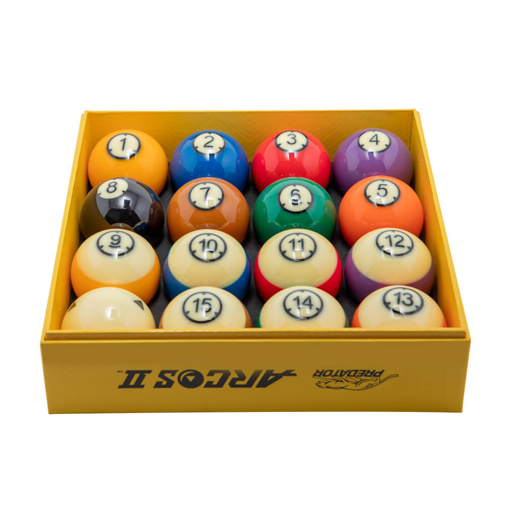 PREDATOR ARCOS II RESERVE POOL BALL SET