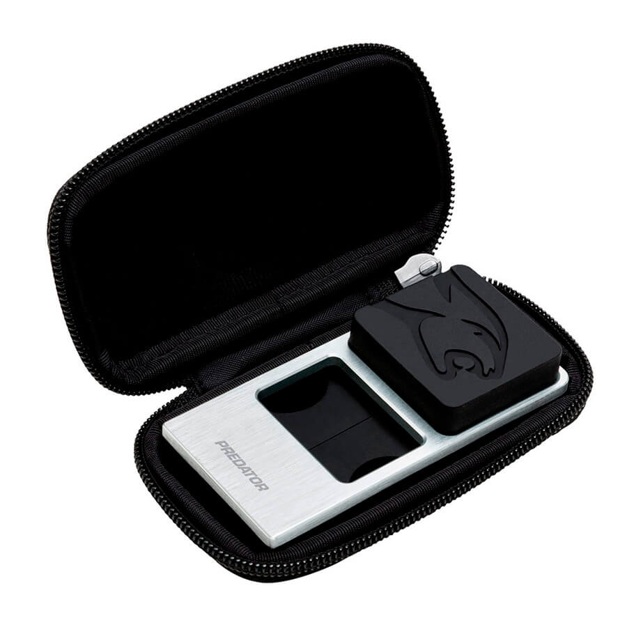 PREDATOR FOLDING POOL CUE HOLDER WITH CASE