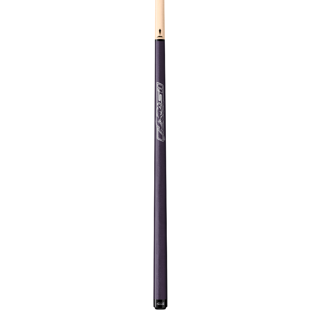 PREDATOR 52" PURPLE SHORTY SPORT POOL CUE - NO WRAP