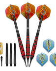 SHOT MYSTIC SOFT TIP DARTS SET-PREMIUM BRASS