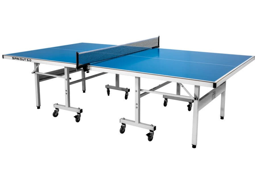 TABLE DE PING PONG MASTER SPEED DESSUS BLEUE "SPIN OUT" 6 MM ACP