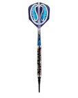 WARRIOR TIPU SOFT TIP DART SET-80% TUNGSTEN