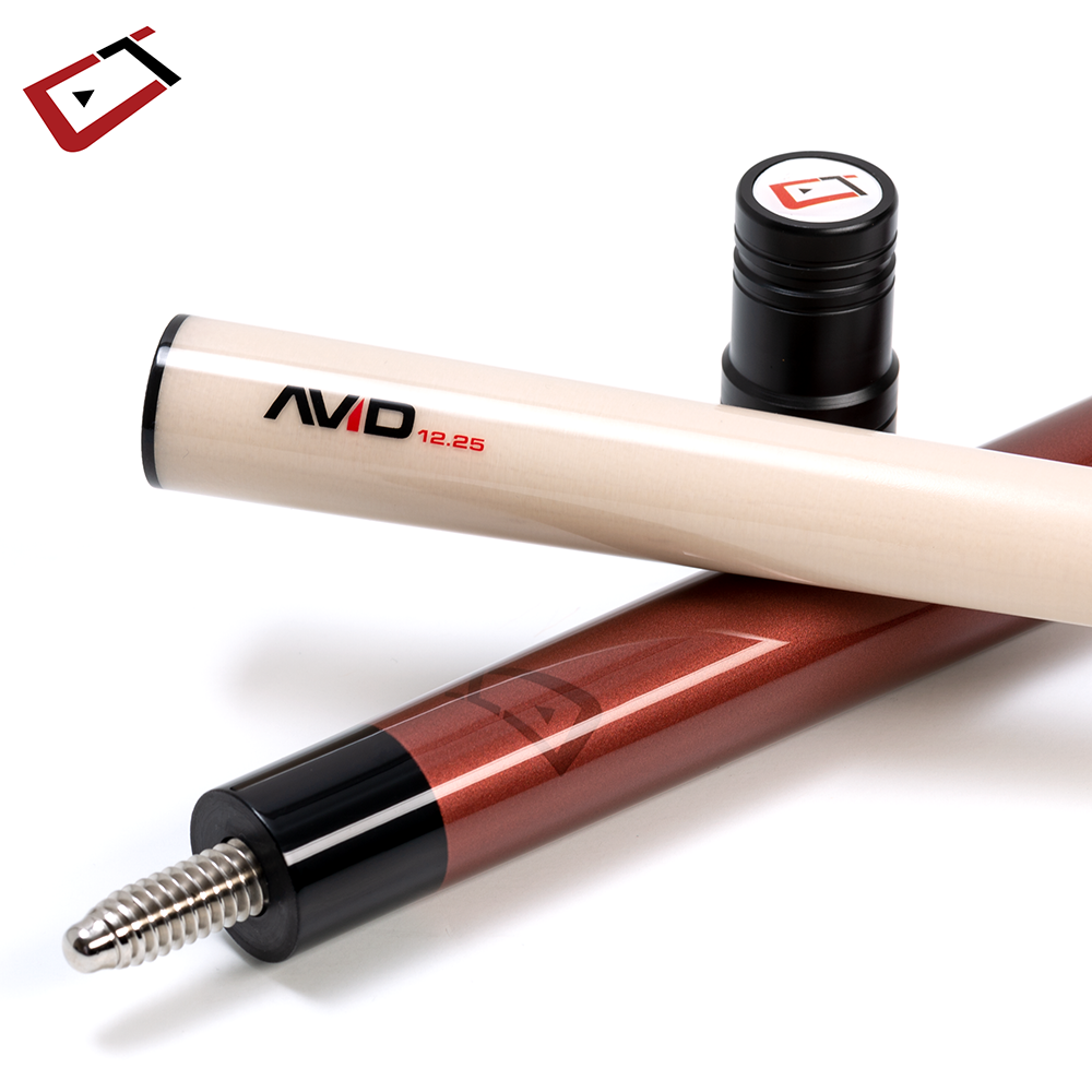 AVID CHROMA BORDEAUX POOL CUE NO WRAP 12.25MM 19OZ