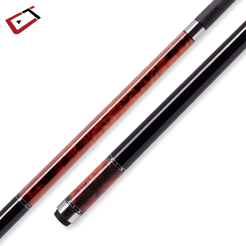 CUETEC CYNERGY TRUEWOOD MAPPA BURL II RED/BLACK NO WRAP 12.5MM 19OZ