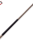 Baguette de billard Cuetec Cynergy Truewood Sycamore II, gris et noir, grip en cuir pleine fleur, 12,5 mm, 19 oz