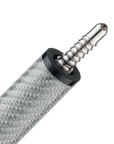 POISON VX BREAK/JUMP CUE WITH VENOM CARBON FIBER SHAFT - GREY/BLACK - TRI-COLOR GTX PATTERN WRAP 13MM 19OZ