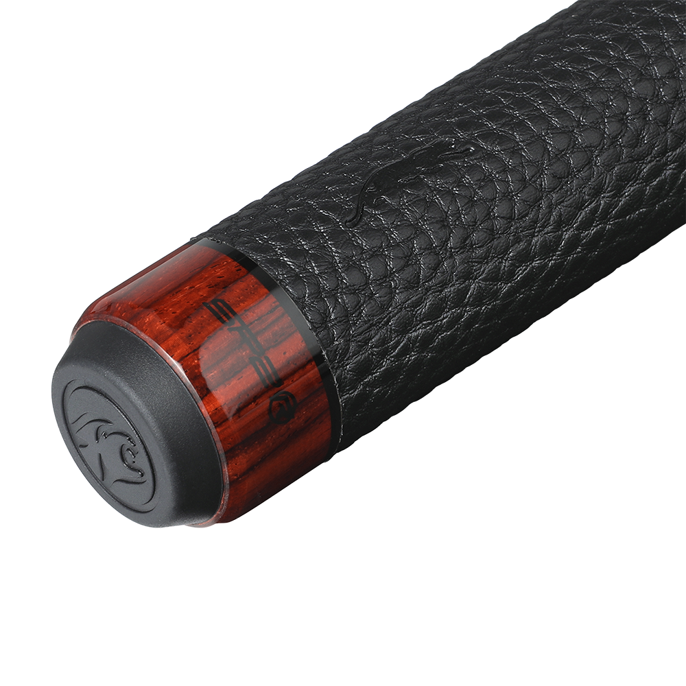 PREDATOR BUTT SP2 COCOBOLO-1 - BLACK/COCOBOLO UNI-LOC LEATHER WRAP (SHAFT NOT INCLUDED) - LIMITED EDITION