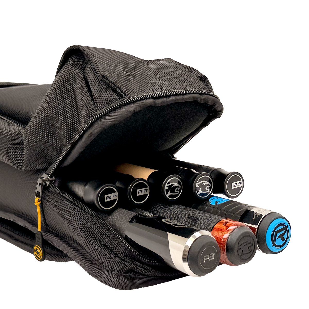 ÉTUI PREDATOR SPORT STYLE SAC À DOS NOIR/JAUNE 3 MANCHES 5 FLÈCHES - ÉDITION LIMITÉE