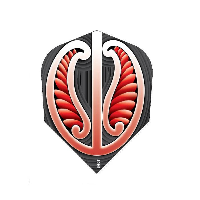 ENSEMBLE DE 3  PLUMES DE DARD SHOT WARRIOR FLIGHT - PETIT STANDARD