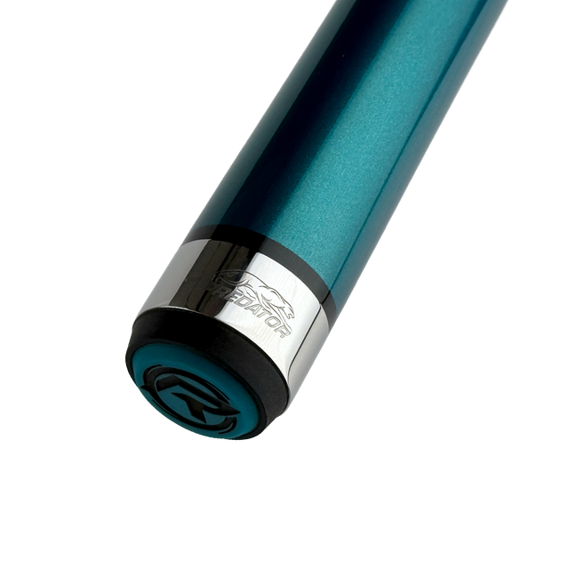 PREDATOR BK RUSH COLOR OF THE YEAR TEAL CUE BUTT NO WRAP - LIMITED EDITION