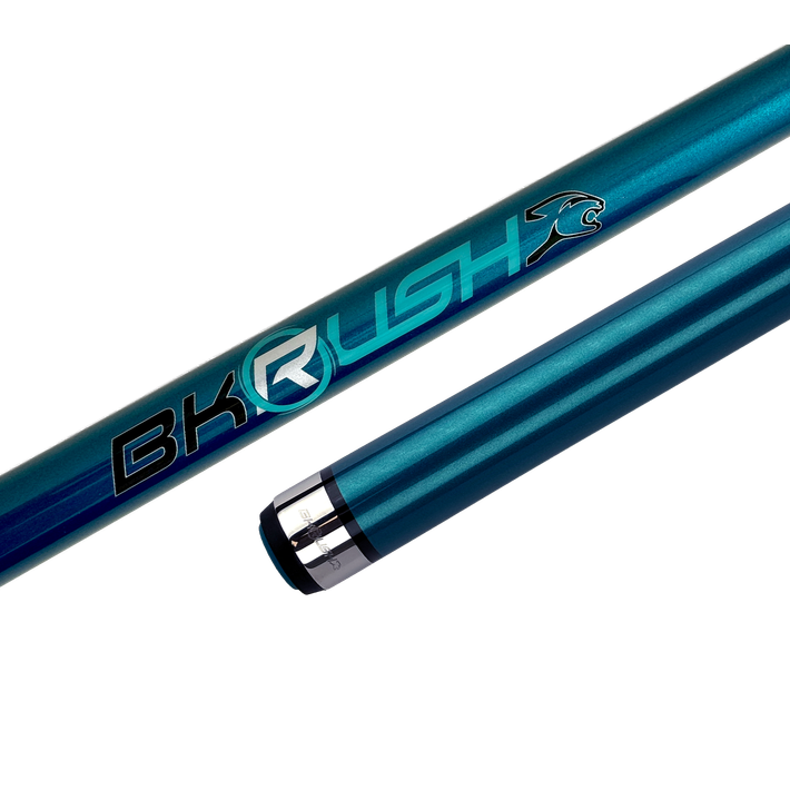 PREDATOR BK RUSH COLOR OF THE YEAR TEAL CUE BUTT NO WRAP - LIMITED EDITION