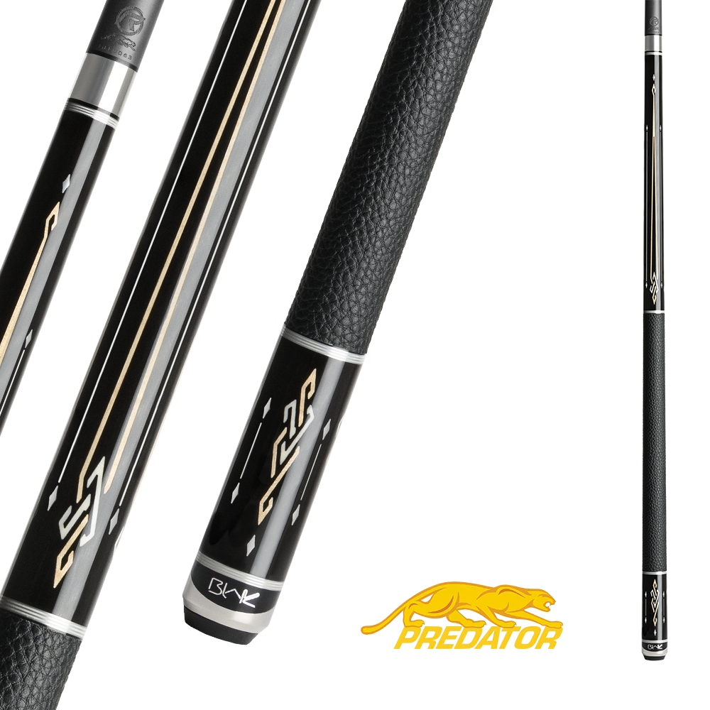 MANCHE PREDATOR BLAK 1 NOIR ÉBÈNE AVEC MOTIFS UNI-LOC GRIP EN CUIR DE LUXE (FLÈCHE NON-INCLUSE)