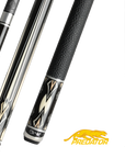 MANCHE PREDATOR BLAK 2 NOIR ÉBÈNE AVEC MOTIFS UNI-LOC GRIP EN CUIR DE LUXE (FLÈCHE NON-INCLUSE)