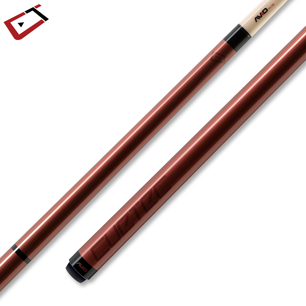 AVID CHROMA BORDEAUX POOL CUE NO WRAP 12.25MM 19OZ
