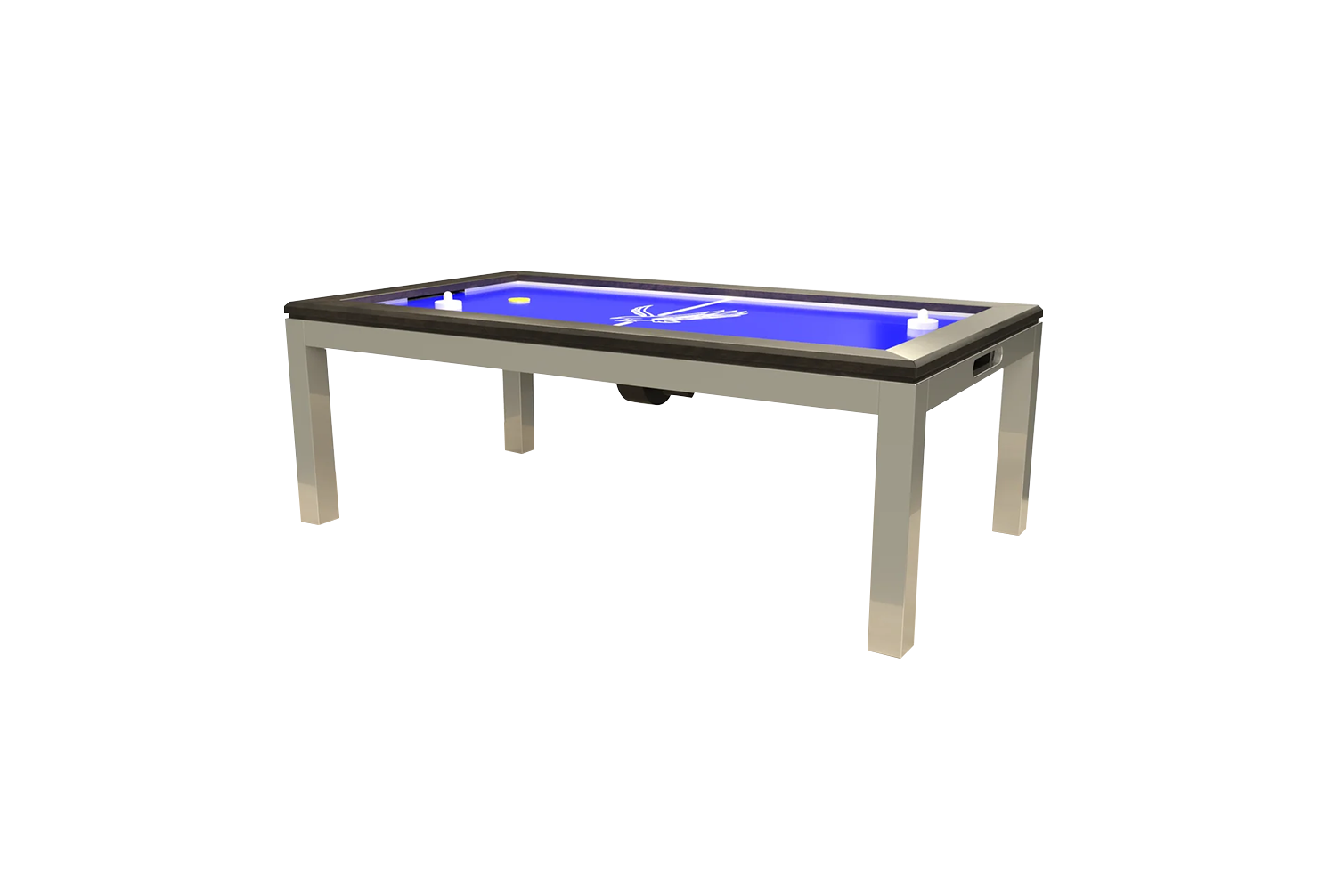 LA CONDO STAINLESS AIR HOCKEY TABLE