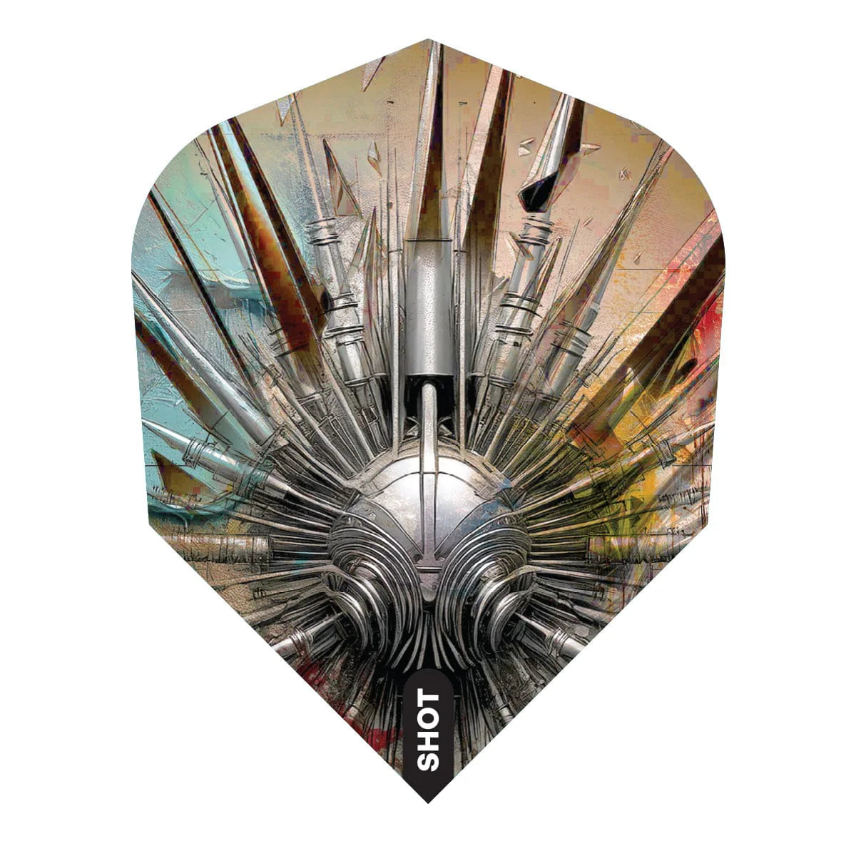 ENSEMBLE DE PLUMES DE DARDS SHOT GNARLY SHREDDA - PETIT STANDARD