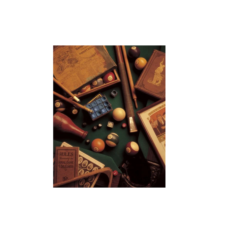 AFFICHE "MICHAEL HARRISON - BILLIARDS" - ÉDITION LIMITÉE