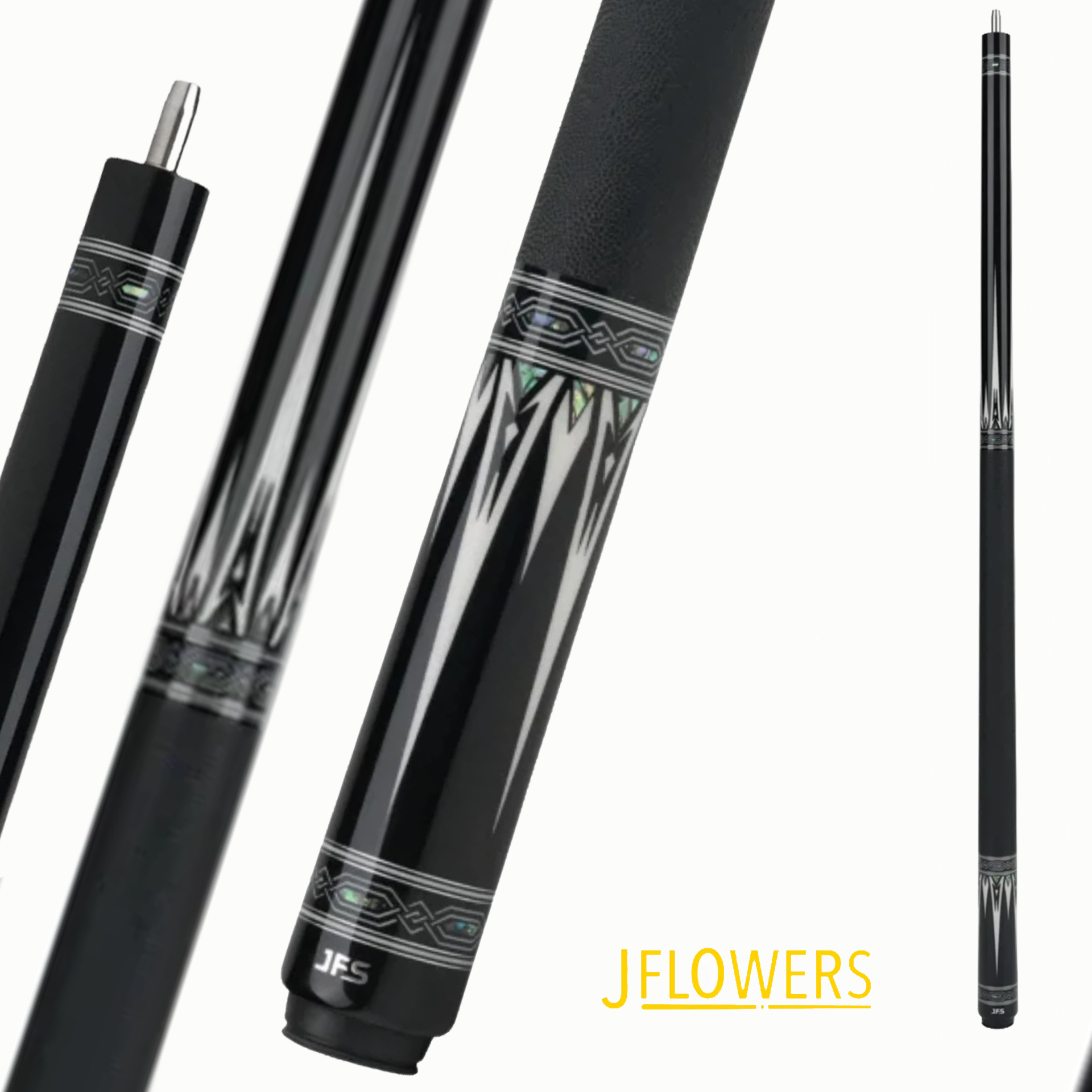 BAGUETTE DE BILLARD J FLOWERS ARDEN CLASSIC FLÈCHE FIBRE CARBONE 13MM 19OZ